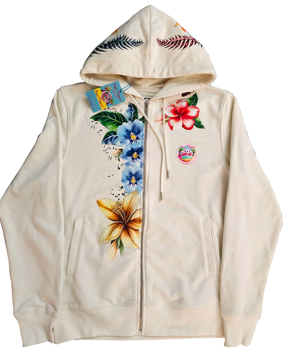 Hoodie Ivory Front