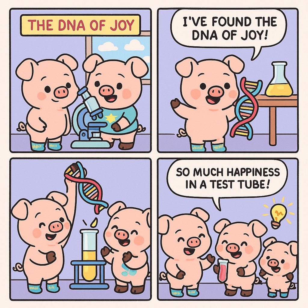 The DNA of Joy Comic