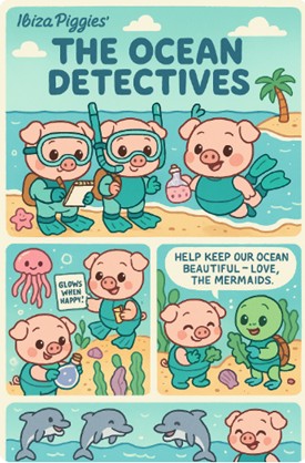 The Ocean Detectives Comic