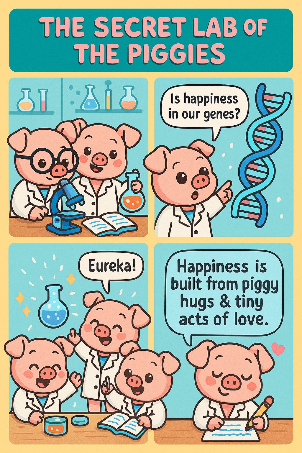 The Secret Lab of the Piggies
