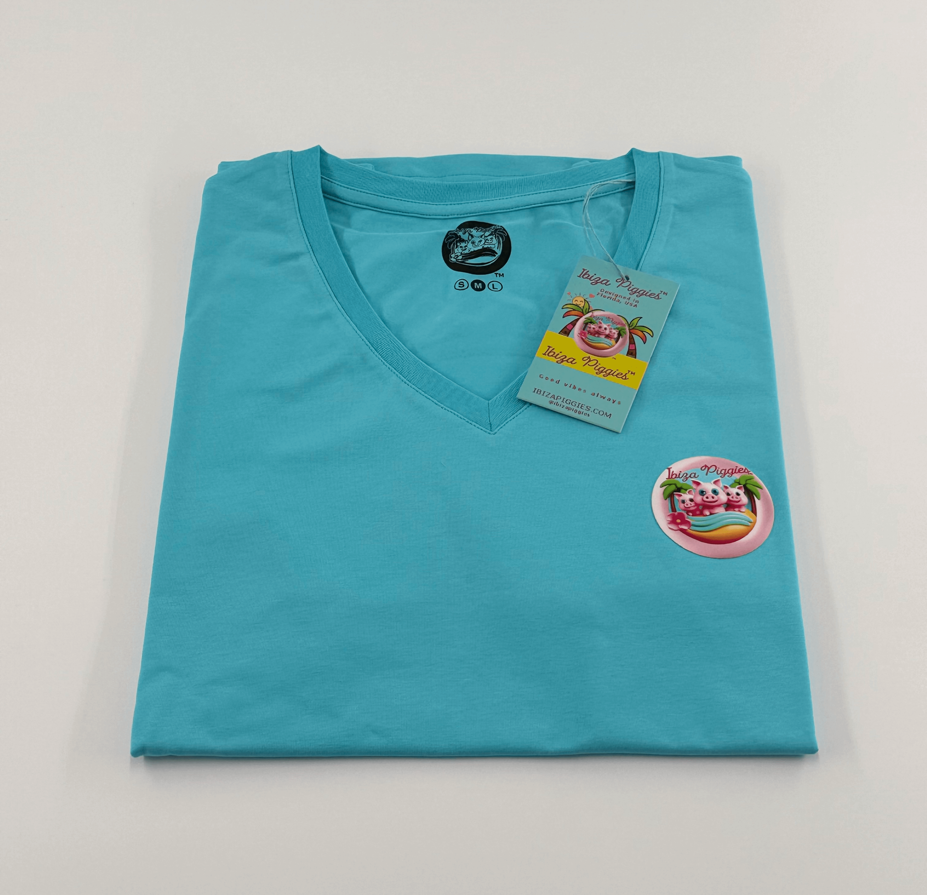 Caleta-Luxe-Turquoise-label-Front