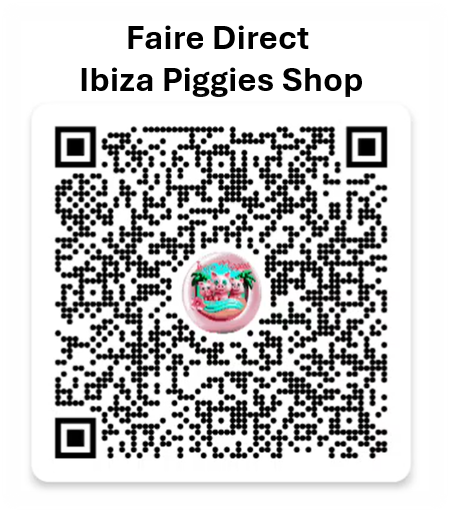 Faire Direct Ibiza Piggies Shop QR