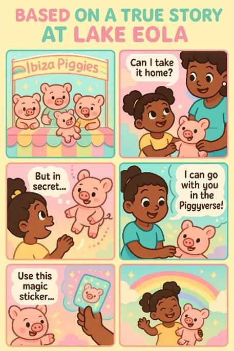 The Magic Sticker from Piggy Portals